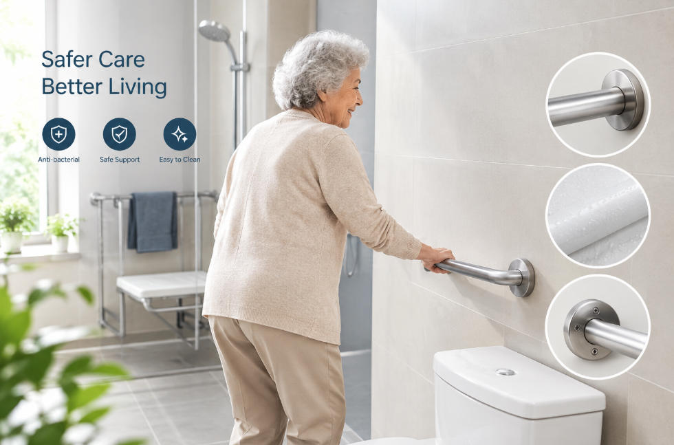 Anti-bacterial Grab Bar Specification for Nursin
